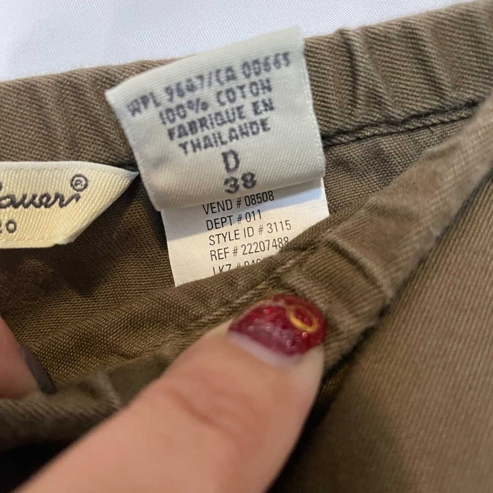 Eddie Bauer/ Olive Green cotton pants​​​​​​​​​​​​ - Picture 5 of 8